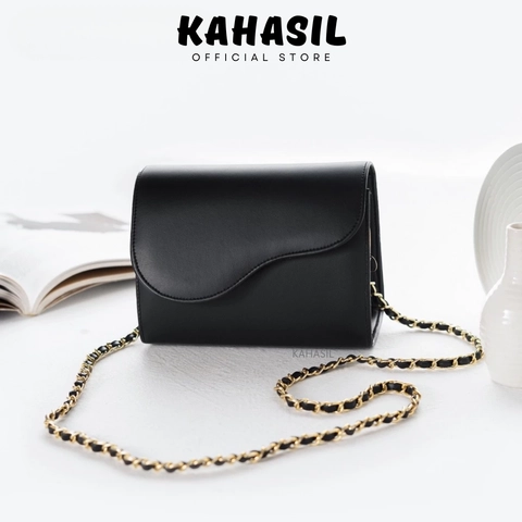KAHASIL - Tas Selempang Wanita Sling Bag Shoulder Bag Bahan Kulit PU Leather KHTS13